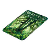 Hoh Rain Forest Washington マグネット (左側)