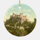 Hohensalzburgの城II、ザルツブルク、オーストリア セラミックオーナメント (裏面)
