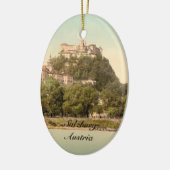 Hohensalzburgの城III、ザルツブルク、オーストリア セラミックオーナメント (左)