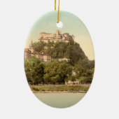 Hohensalzburgの城III、ザルツブルク、オーストリア セラミックオーナメント (裏面)