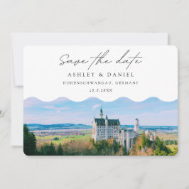 Hohenschwangau 結婚式場 Save the Date 招待状
