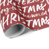 HoHoクリスマスパターン ラッピングペーパー (ロールコーナー)