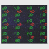 HoHoクリスマスラッピング紙 ラッピングペーパー (フラット)