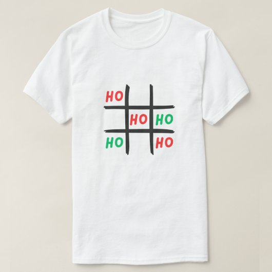 HoHoクリスマスTシャツ Tシャツ (デザイン正面)