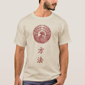 Hoho Crest (Kamon) Tシャツ (正面)