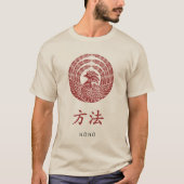 Hoho Crest (Kamon) Tシャツ (正面)