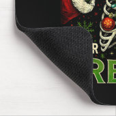 Hoho Hold Your Breath Funny Nurse Christmas  マウスパッド (コーナー)