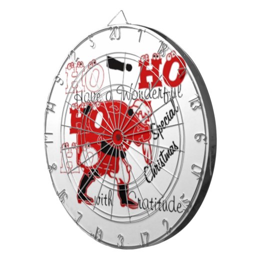 HOHOHOがクリスマスを迎え、感謝する|過去記事 ダーツボード (正面右)