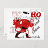 HOHOHOがクリスマスを迎え、感謝する|過去記事 ポストカード (正面/裏面)