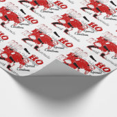 HOHOHOがクリスマスを迎え、感謝する|過去記事 ラッピングペーパー (角)