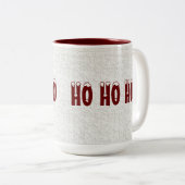 HOHOHOホリデーマグ ツートーンマグカップ (正面右)