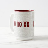 HOHOHOホリデーマグ ツートーンマグカップ (正面左)