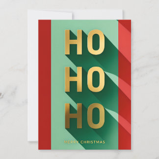 HOHOHO メリークリスマス シーズンカード