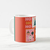 HoHoHO Christmas mug 2025 コーヒーマグカップ (正面左)