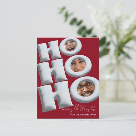 HOHOHO! Create your own holiday card! ポストカード (スタンド正面)