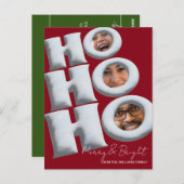 HOHOHO! Create your own holiday card! ポストカード (正面/裏面)