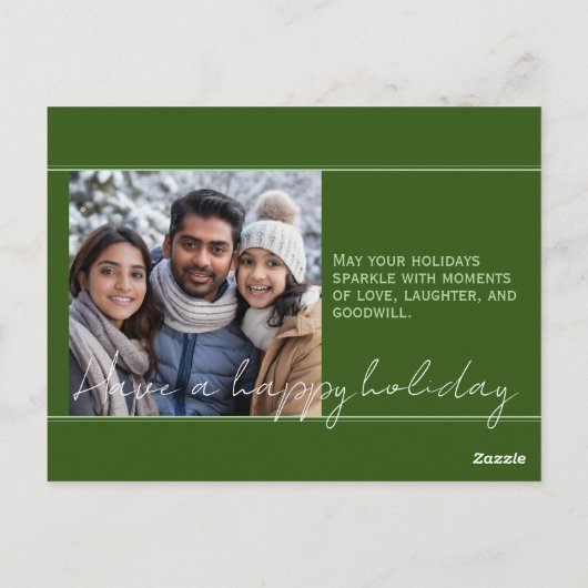 HOHOHO! Create your own holiday card! ポストカード (裏面)