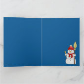 Hohoho Merry Christmas. Feestdagen Kaart カード (内部)