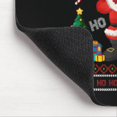 Hohoho Santa Claus Dabbing Ugly Christmas Sweater  マウスパッド (コーナー)