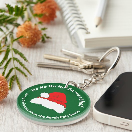 Hohoho Santa Merry Christmas 2025 キーホルダー (正面右)