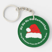 Hohoho Santa Merry Christmas 2025 キーホルダー (正面)