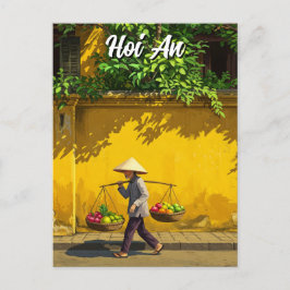 Hoi An Vietnam Travelのベンダー ポストカード