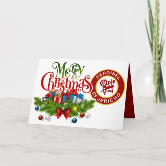 HOJのクリスマスカード カード (正面)