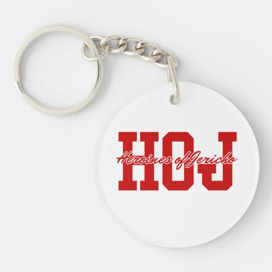 HOJのジェリコ・キーチェーンのヒロイン キーホルダー (正面)