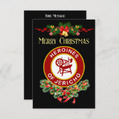 HOJクリスマスカード 案内状 (正面/裏面)