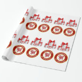 HOJクリスマス ラッピングペーパー (アンロールド)