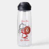 HOJシルバーキツネライフメンバ ウォーターボトル (背面)