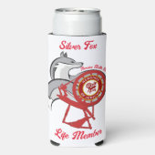 HOJシルバーキツネライフメンバ スリム缶クーラー (Seltzer裏面)