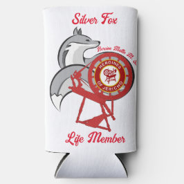 HOJシルバーキツネライフメンバ スリム缶クーラー