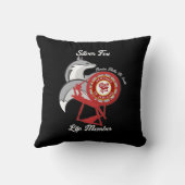 HOJシルバーキツネ クッション (裏面)