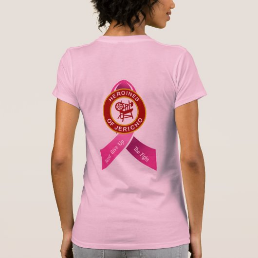 HOJ乳がん認識度 Tシャツ (裏面)