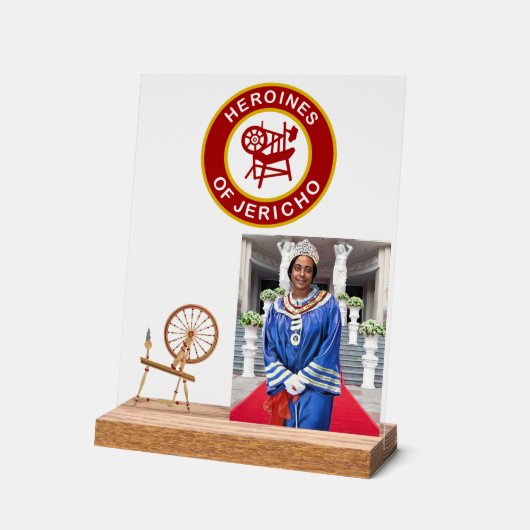 HOJ写真 アクリルサイン (傾斜)