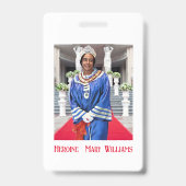 HOJ写真 バッジ (Back)