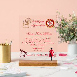 HOJ感謝賞アクリル看板 アクリルサイン