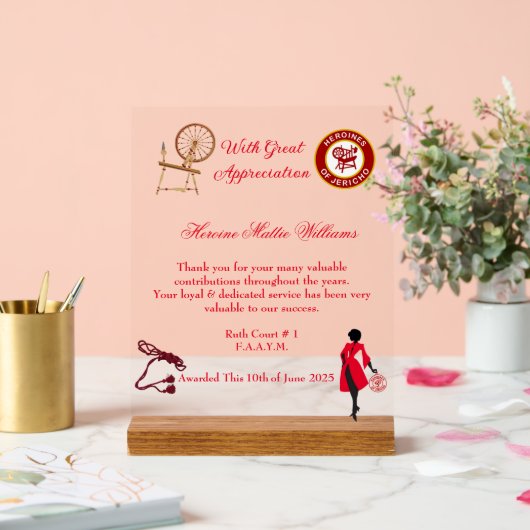 HOJ感謝賞アクリル看板 アクリルサイン (ウェディング)