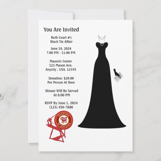 HOJ招待状 招待状 (正面)