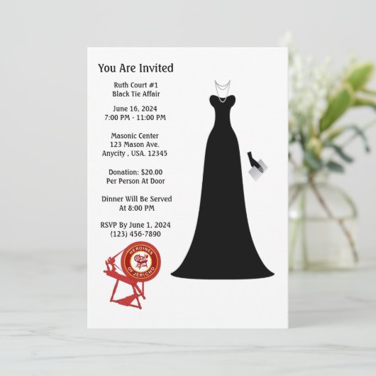 HOJ招待状 招待状 (スタンド正面)