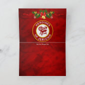 HOJ クリスマスカード カード (内部)