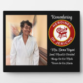 HOJ 愛され、思い出され、慈しまれた 記念プレート フォトプラーク (正面)