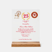 HOJ Years Services賞 アクリルサイン (正面)