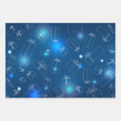 Hoja De Papel De Regalo copos de nieve ラッピングペーパーシート (正面3)