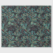 Hojas de acebo para envolver tus regalos ラッピングペーパー (フラット)