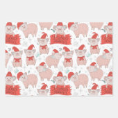 Hojas de papel navideñas ラッピングペーパーシート (正面2)