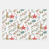 Hojas de papel navideño ラッピングペーパーシート (正面3)
