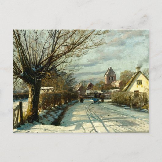 Hoje Taastrup、コペンハーゲン郊外 ポストカード (正面)