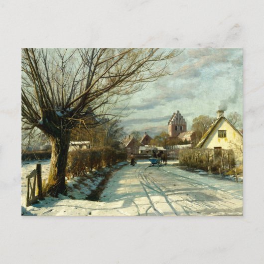 Hoje Taastrup、コペンハーゲン郊外 ポストカード (正面)